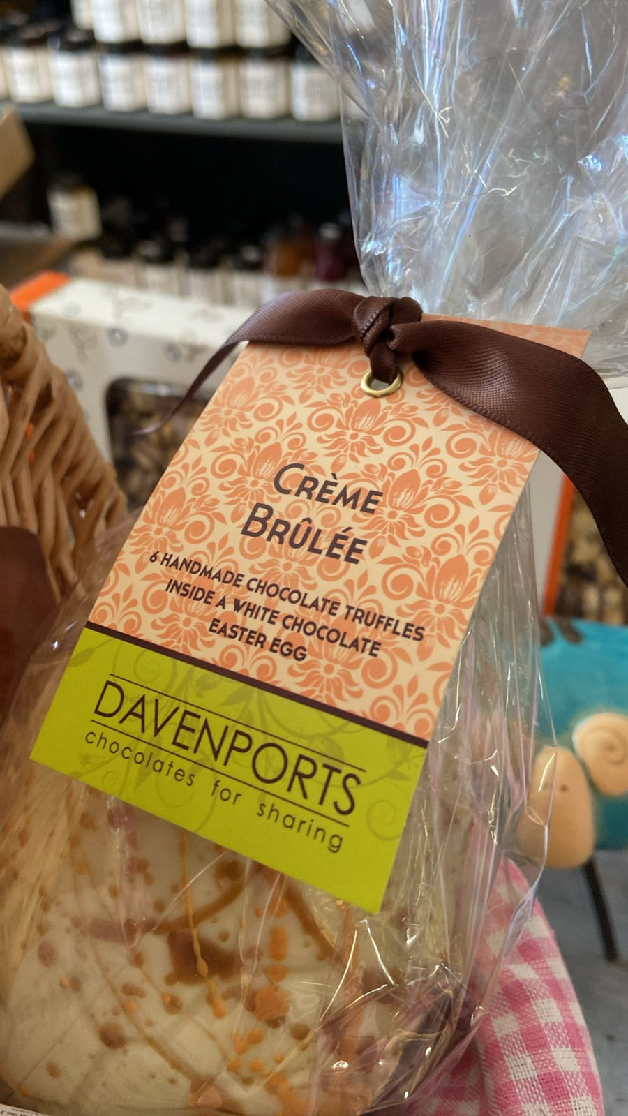 Easter Sweet Treat Hamper - Davenports Easter egg