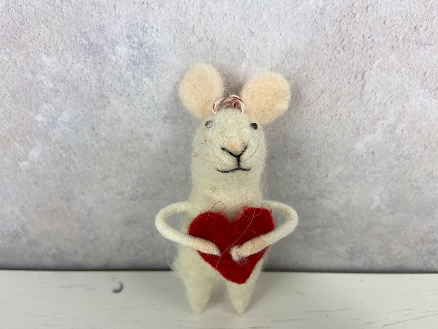 Mouse With Heart